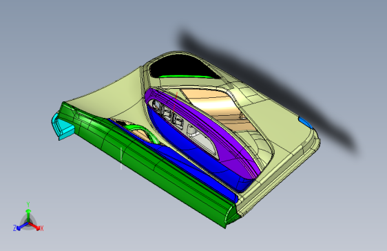 吉利 FE-3 -左前车门内饰装置