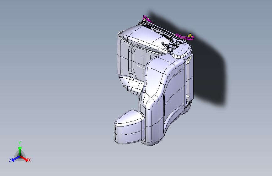 吉利 FE-3 -左前座椅装置(六向_电动_真皮+仿皮_SAB)