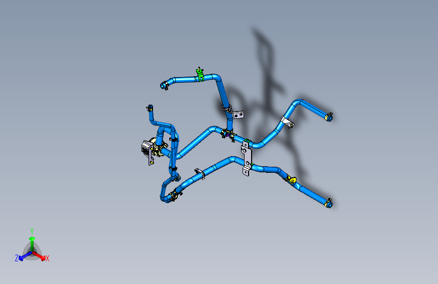 吉利 G10 -电池冷却装置2127