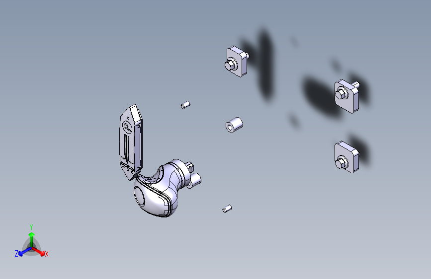 吉利 G10 -电子换档器装置