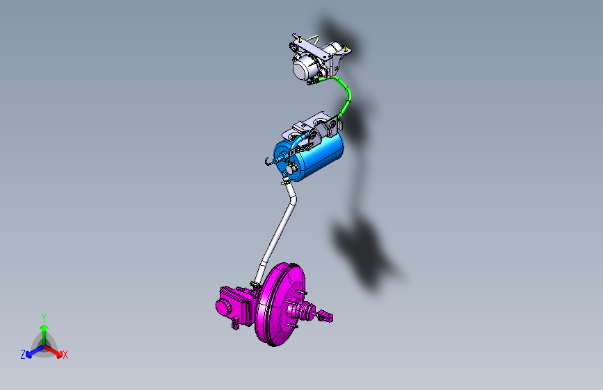 吉利 G10 -真空助力装置3540