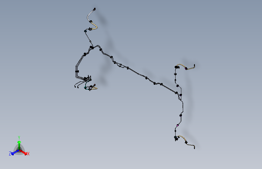 吉利 G10 -制动管路装置3506