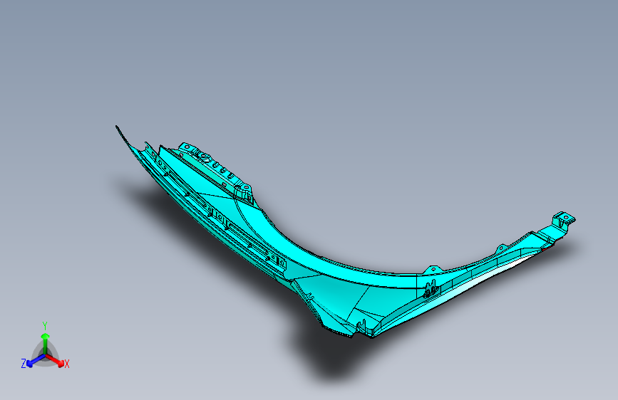 吉利 博瑞_KC1 -07左翼子板总成