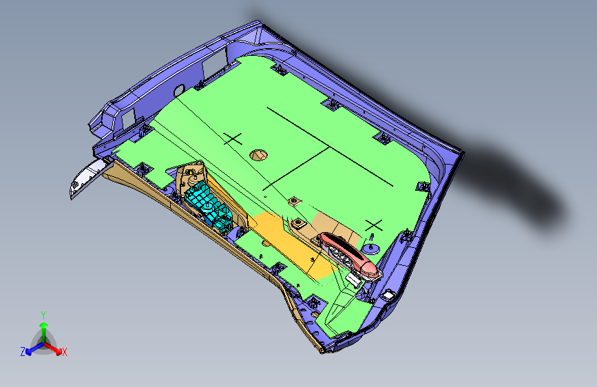 吉利 G10 -左、右车门内饰装置