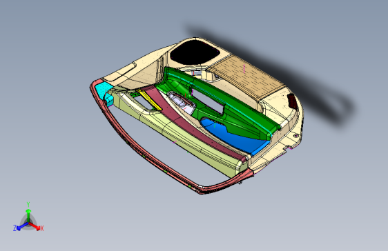 吉利 博瑞_KC1 -前门护板