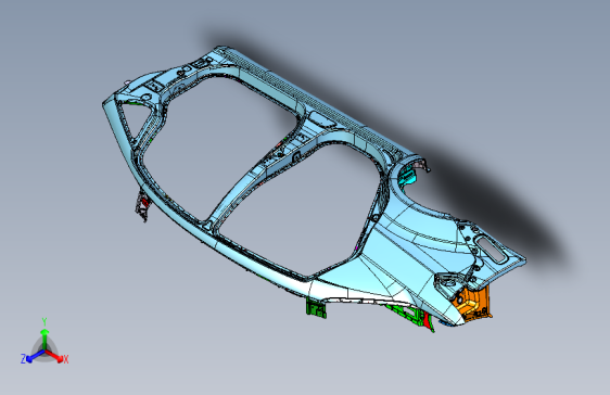 吉利ce正向 -05_右侧围总成_COMPL A-SIDE STRUCTURE RH