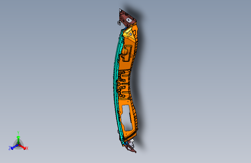 吉利ce正向 -08_前围上部总成_C MBR A-DASH UPR