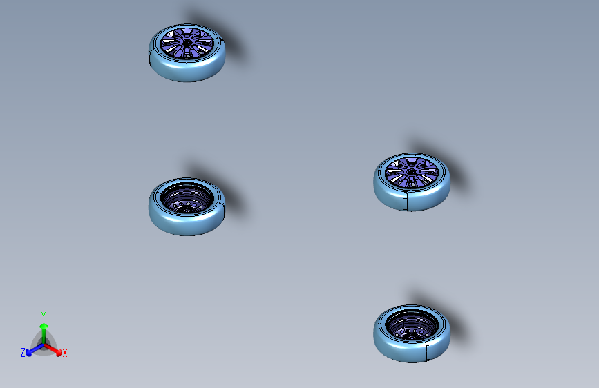 吉利ce正向 -车轮装置