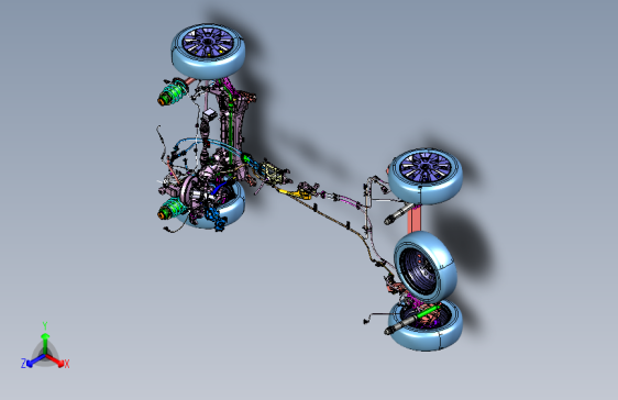 吉利ce正向 -底盘