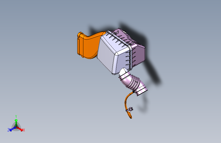 吉利ce正向 -进气装置