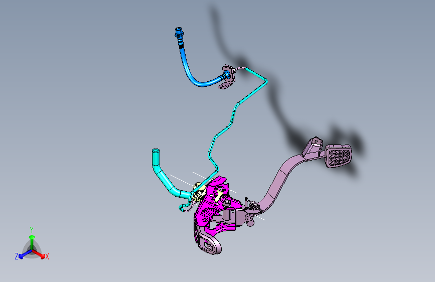 吉利ce正向 -离合器操纵装置