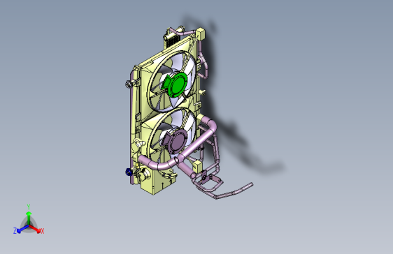 吉利ce正向 -冷却装置