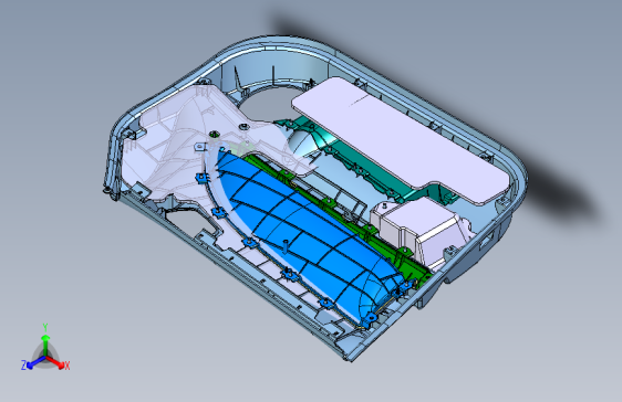 吉利ce正向 -右前车门内饰装置