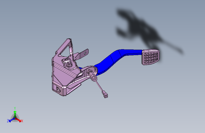 吉利ce正向 -制动踏板装置