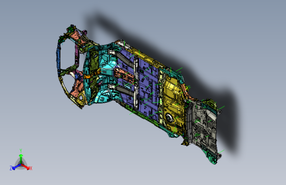 雷克萨斯 RX350 -RX330白车身