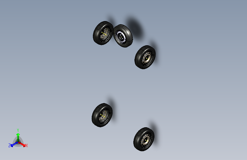 铃木 YWN - 车轮和轮胎