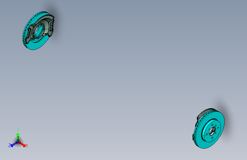 铃木 YWN - 前制动盘