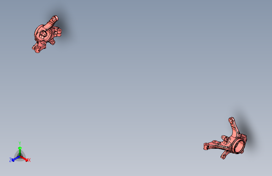 铃木 YWN - 转向节