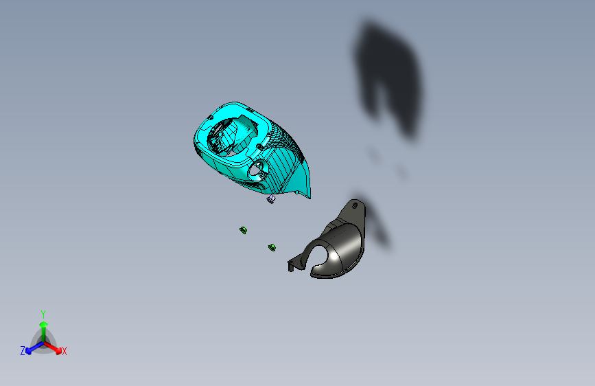 铃木 YWN - 转向柱壳总成