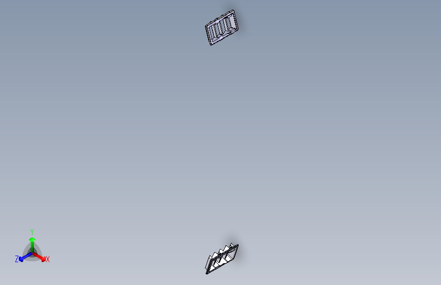 路虎极光 -侧围通风格栅总成装置