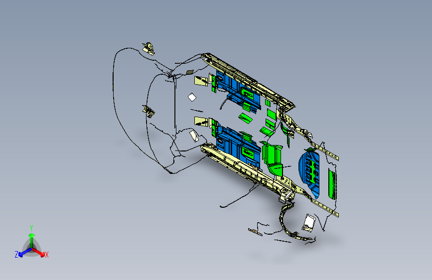 路虎极光 -车身BIW-Accessory