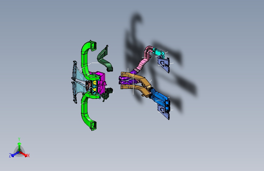 路虎极光 -风管装置