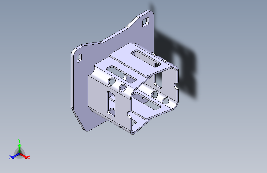 路虎极光 -后防撞梁装置图