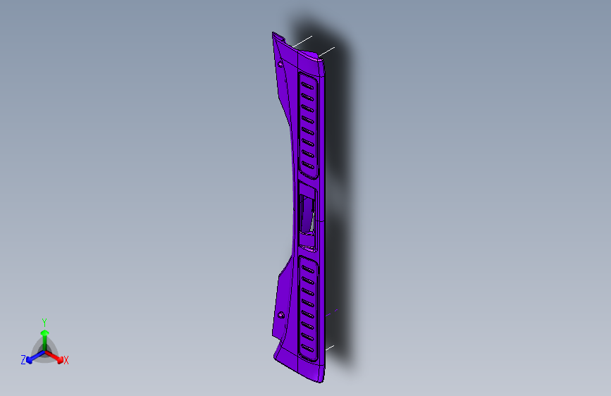 路虎极光 -后围护面装置