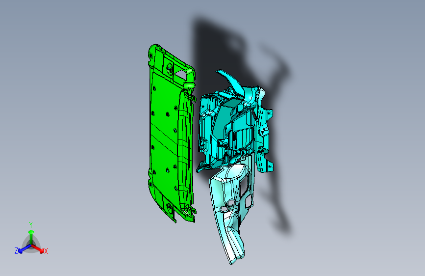 路虎极光 -机盖，机舱隔热装置