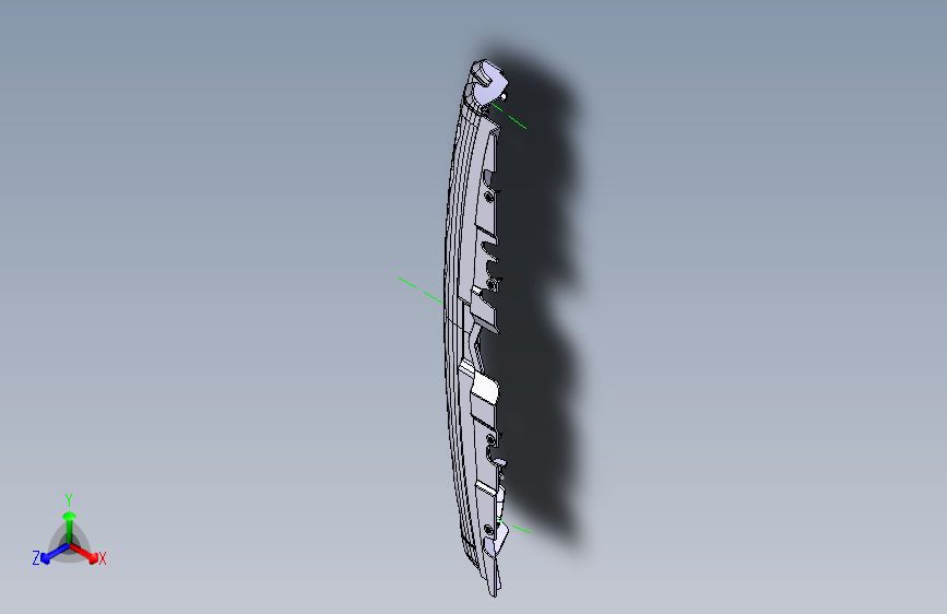 路虎极光 -前格栅装置
