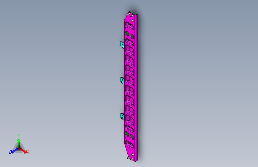 路虎极光 -水箱安装装置图