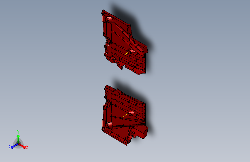 路虎极光 -油箱下护板装置