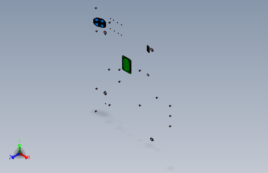 南方重卡 E801 -E801  堵盖装置