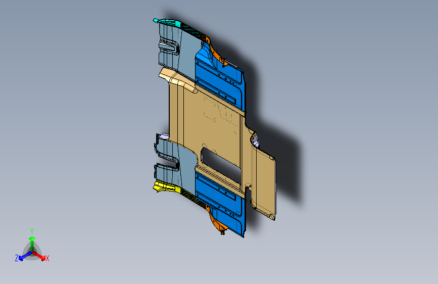南方重卡 E801 -E801  地毯装配模块