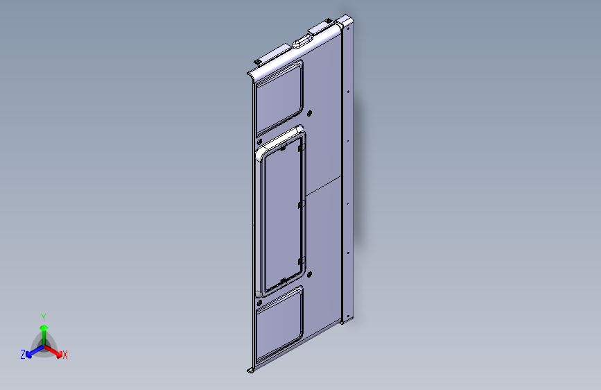 南方重卡 E801 -E801  后围模块