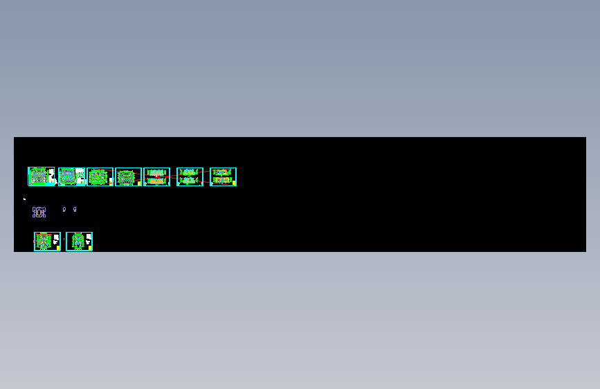 海口观澜湖竹园会馆建筑施工CAD图纸方案三