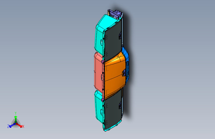 南方重卡 E801 -E801  高架箱模块