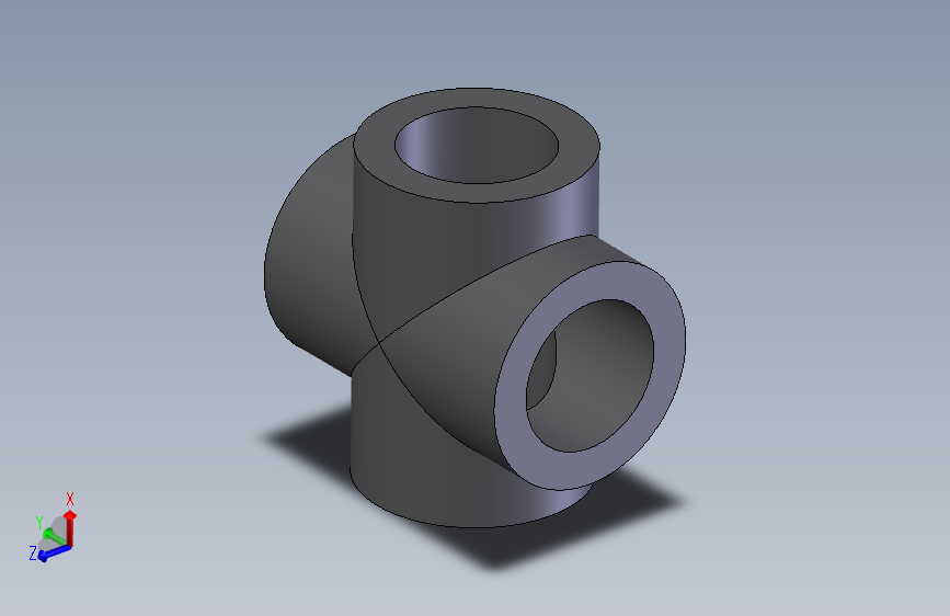 50十字型DIN-8063-TT型管接头 1 2 SW