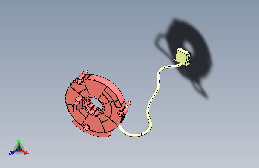南方重卡 E801 -E801-时钟弹簧系统
