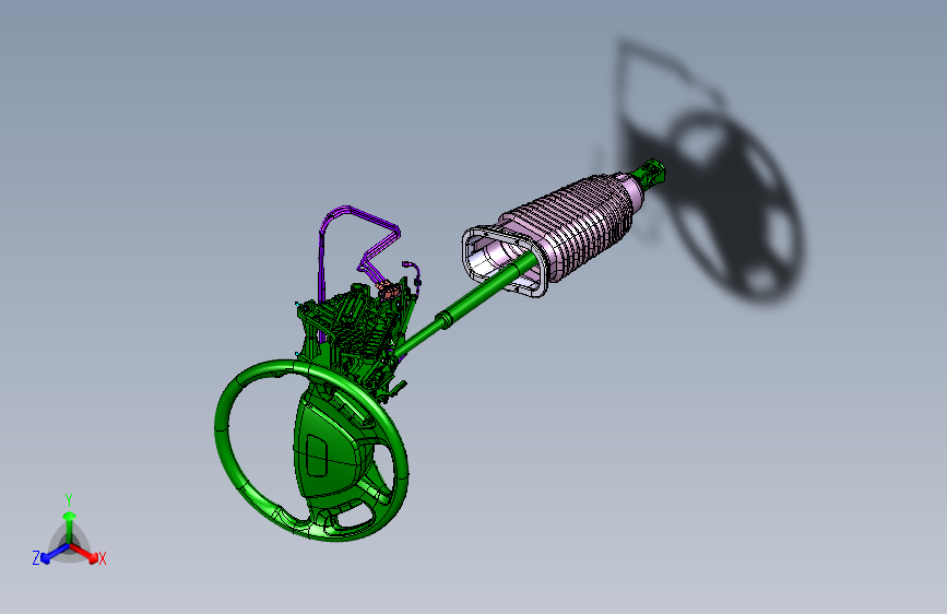 南方重卡 E801 -转向