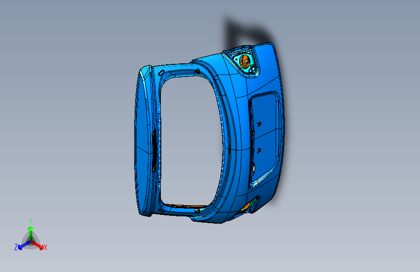 起亚 k1 -后背门总成