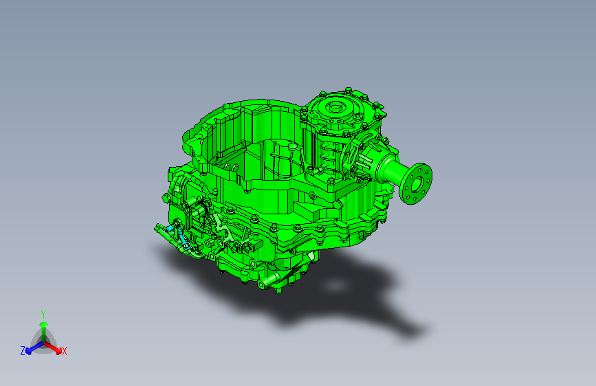 起亚 智跑 -变速器装置 3D
