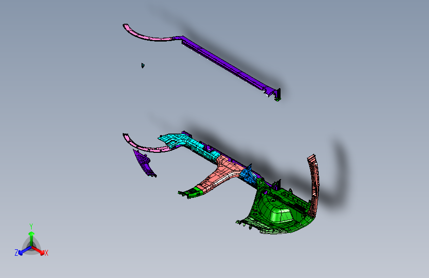 起亚 智跑 -内饰-3D数据