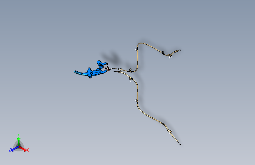 起亚 智跑 -驻车制动系统 3D