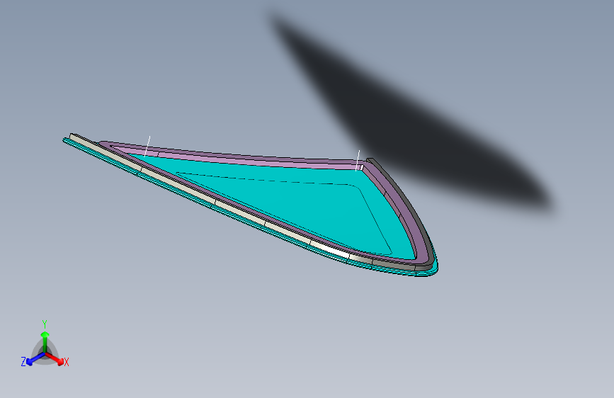 日产 奇骏 -侧围窗总成
