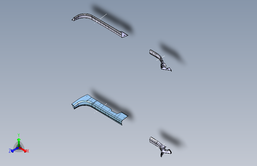 日产 奇骏 -底板装饰件总成