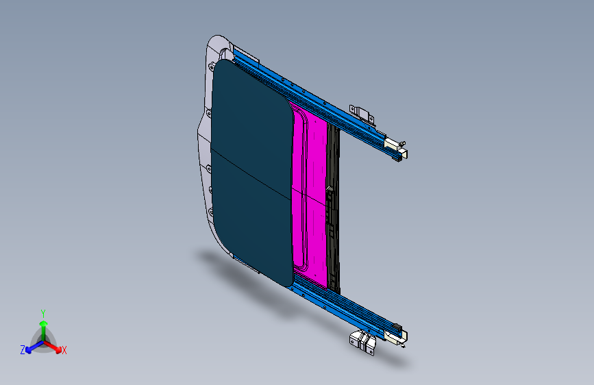 日产 奇骏 -顶盖通风窗总成