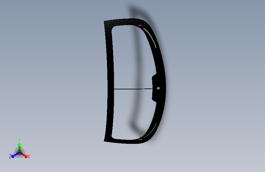 日产 奇骏 -后风窗总成