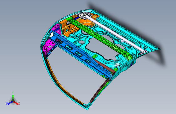 日产 奇骏 -前门总成（右）