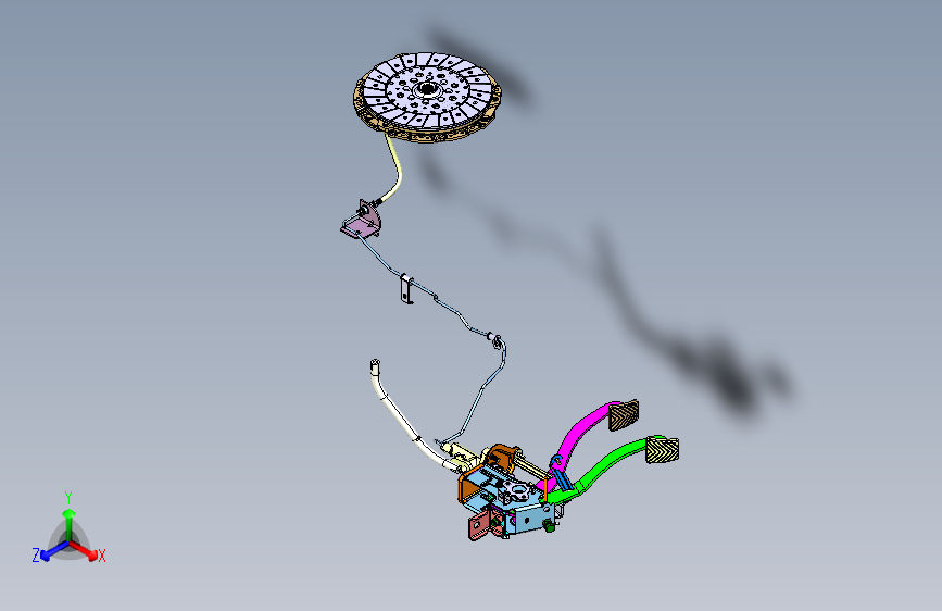 日产 轩逸 -离合操纵装置